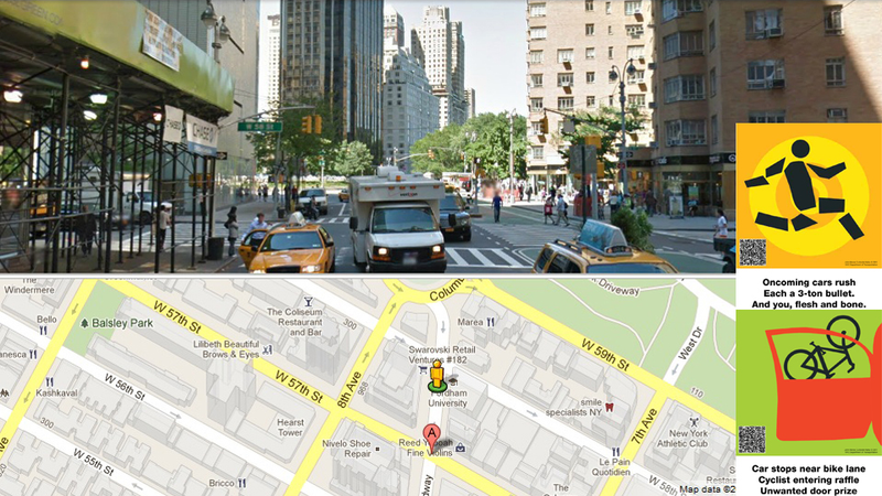 Illustration for article titled Where to find New York City's haiku crosswalk signs